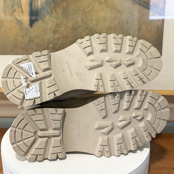 🌹ALL SAINTS🌹Ophelia Bootie In Beige Size: 40 - Picture 14 of 14